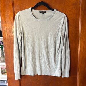 Banana Republic Women's Light Gray Top